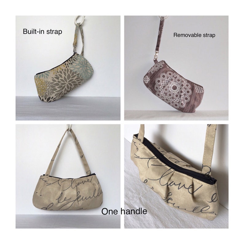 Pleated Wristlet Zipper Pouch - Verona Blossom