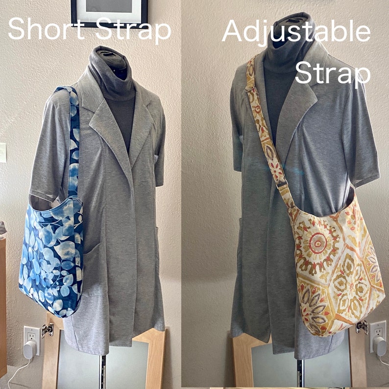 One Handle Hobo Bag - Ember Stitch