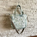 Mini Tote Bag - Fostorio-Opulence in Harbor Mist