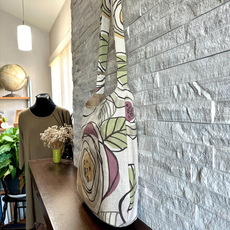 One Handle Hobo Bag - Luna Plum