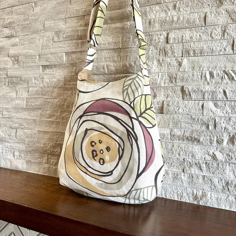 One Handle Hobo Bag - Luna Plum