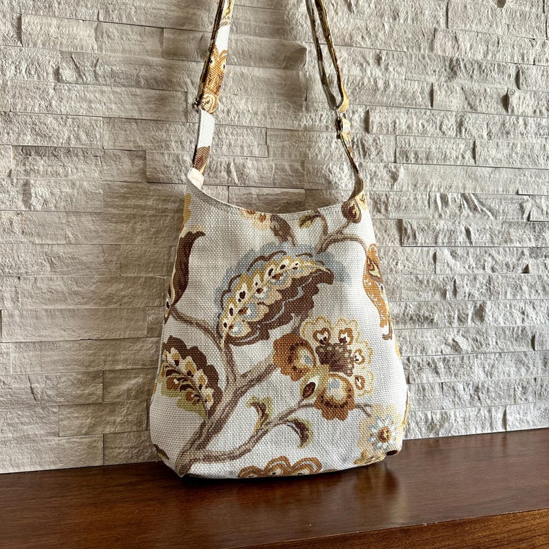 One Handle Hobo Bag - Exotic Floral