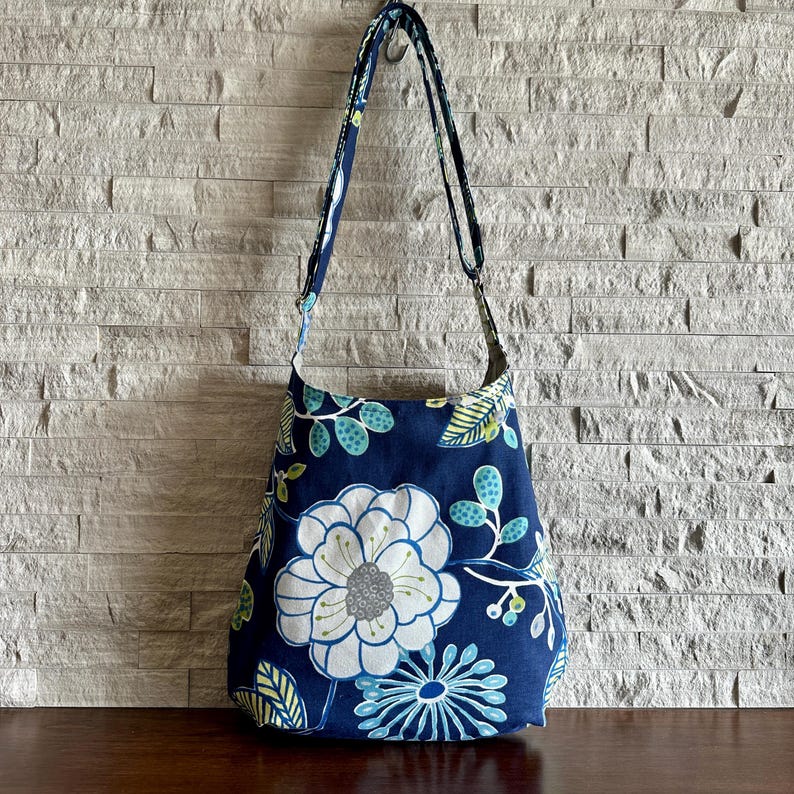 One Handle Hobo Bag - Rombie Navy