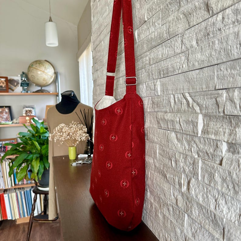 One Handle Hobo Bag - Ember Stitch