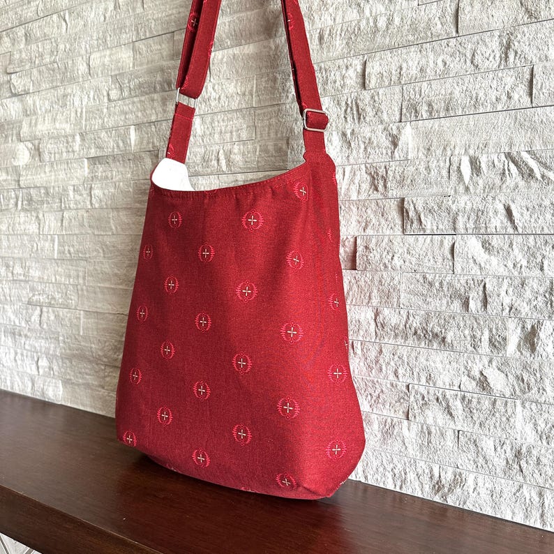 One Handle Hobo Bag - Ember Stitch