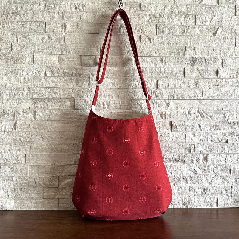 One Handle Hobo Bag - Ember Stitch