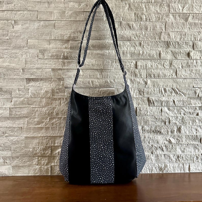 One Handle Hobo Bag - Mixology Tonic Black