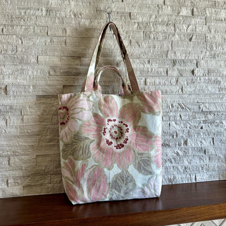 Large Bag with Double Handles - Verona Blossom