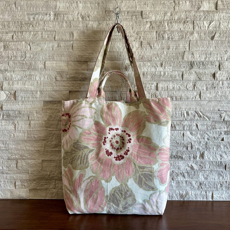 Large Bag with Double Handles - Verona Blossom
