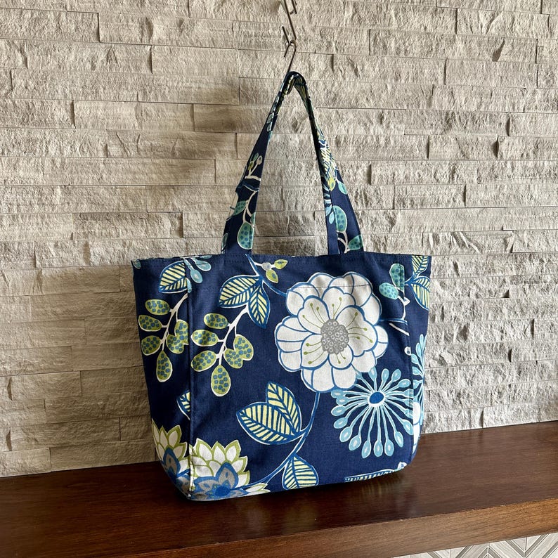 Large Tote - Rombie Navy