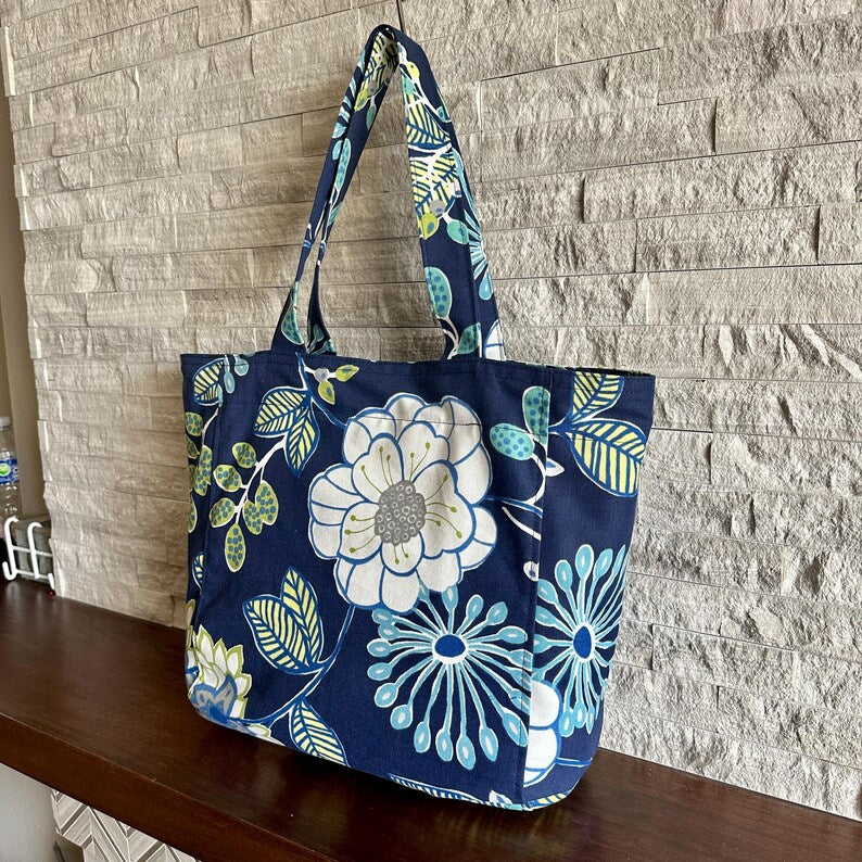 Large Tote - Rombie Navy