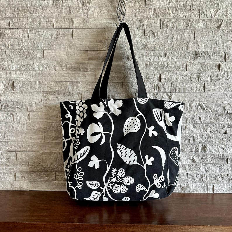 Large Tote - Harvest Silhouettes