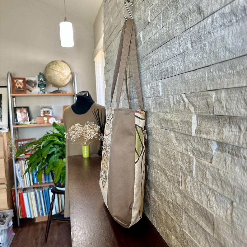 Shoulder Tote Bag - Luna Plum