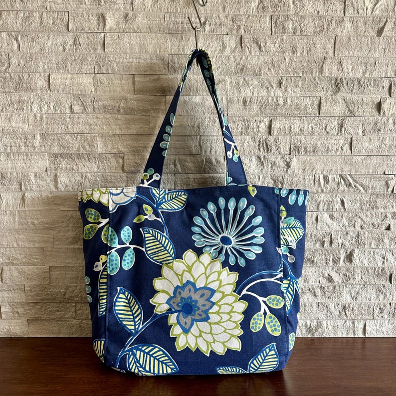 Large Tote - Rombie Navy