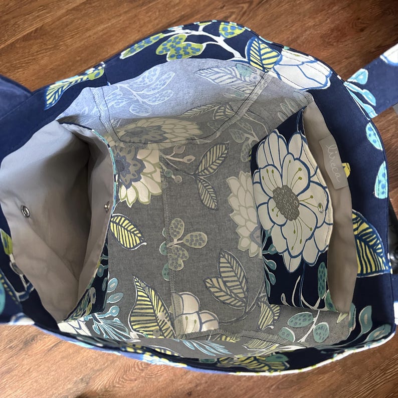 Large Tote - Rombie Navy