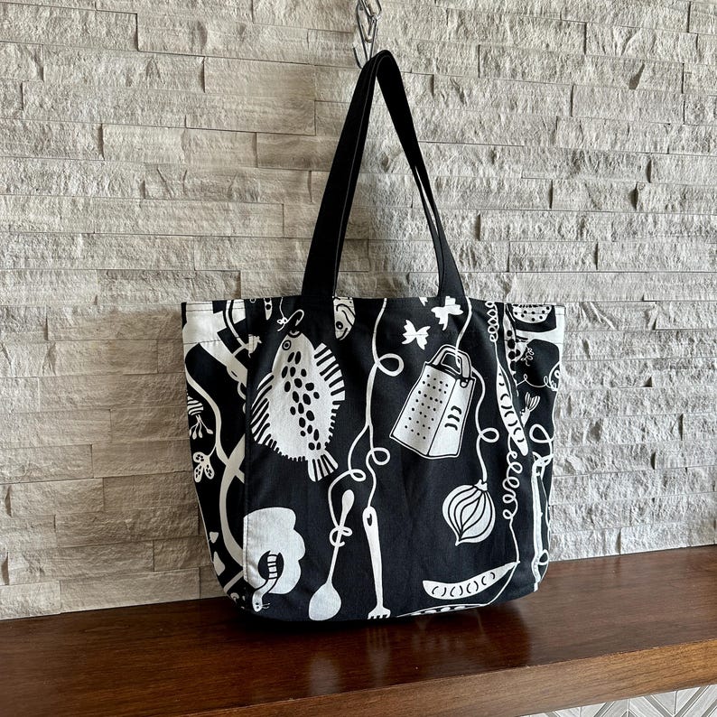 Large Tote - Harvest Silhouettes