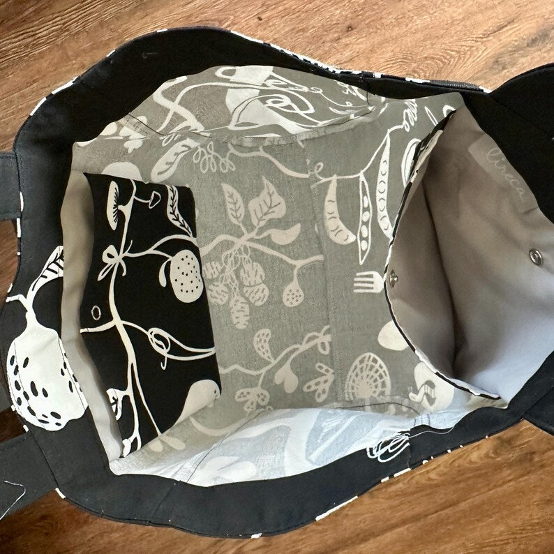 Large Tote - Harvest Silhouettes