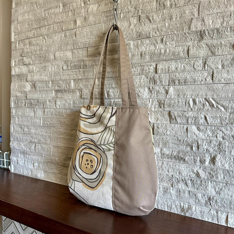 Shoulder Tote Bag - Luna Plum