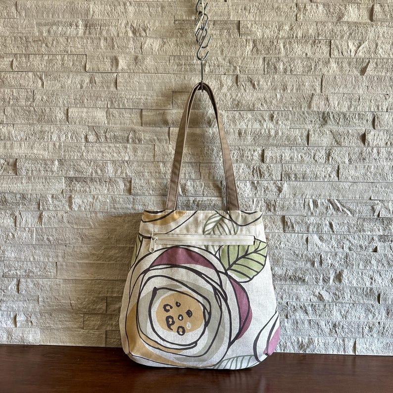 Shoulder Tote Bag - Luna Plum